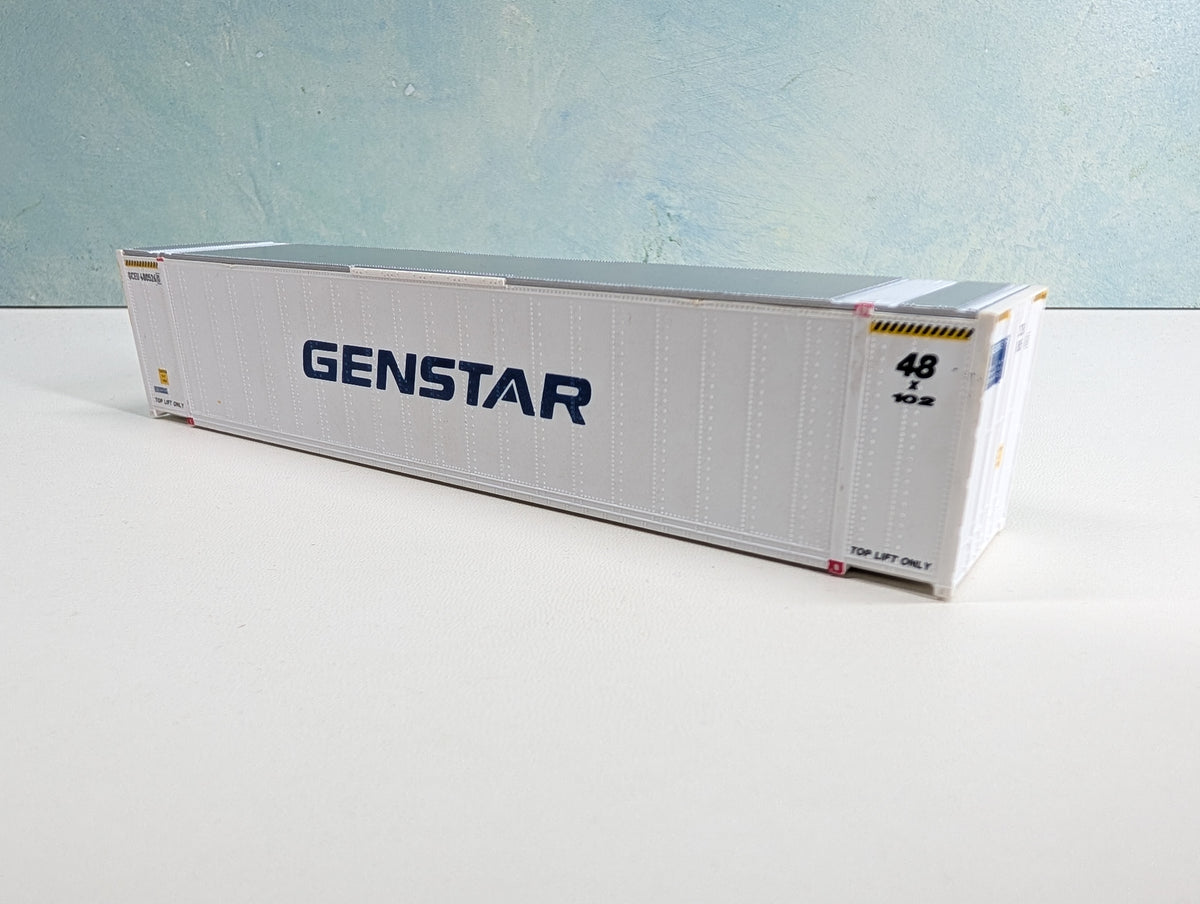USED Walthers HO Scale 48' Ribbed Side Container Genstar GCEU #4805260
