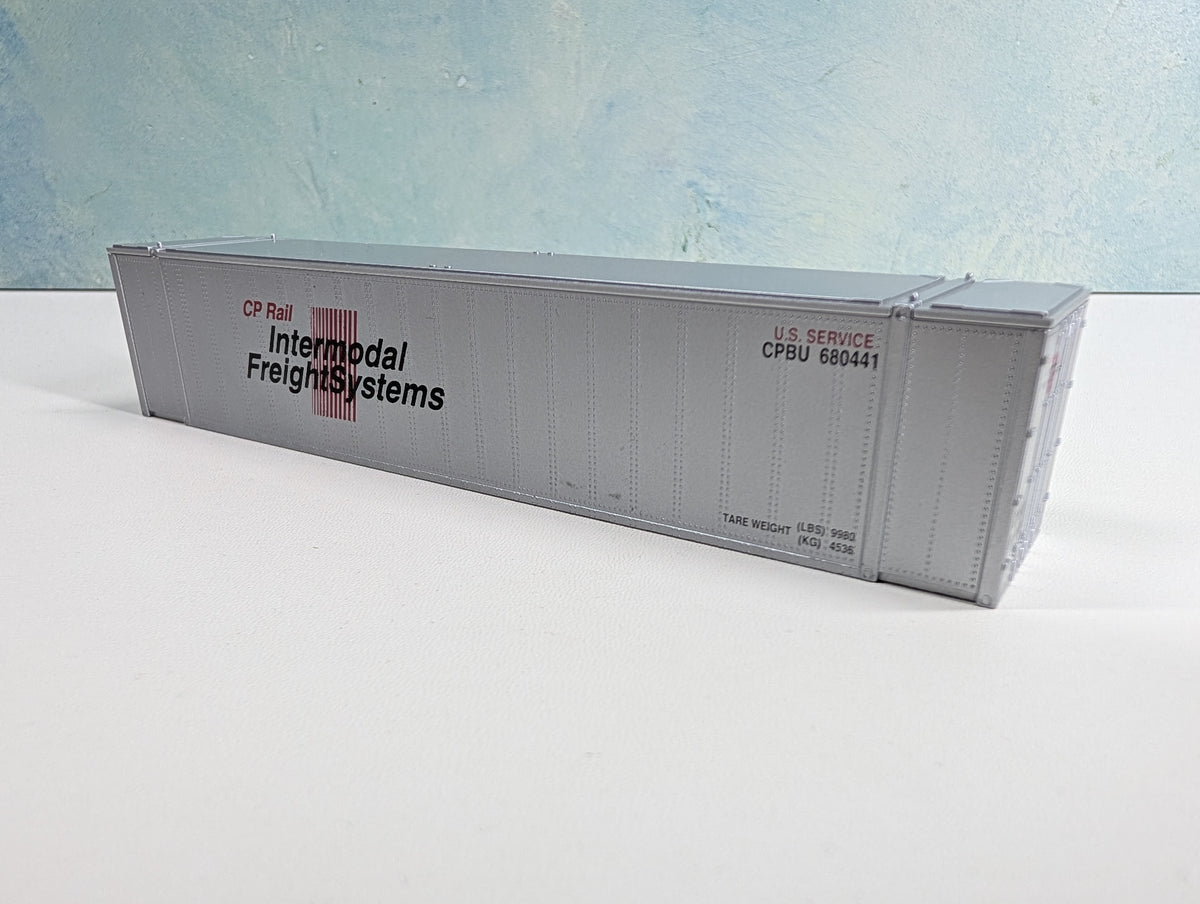 USED Con-Cor HO Scale 48' Ribbed Side Container Canadian Pacific CPBU #680441