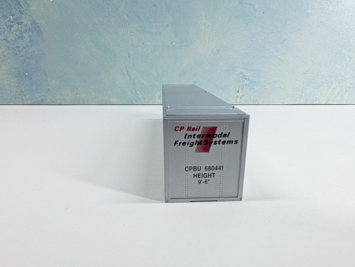 USED Con-Cor HO Scale 48' Ribbed Side Container Canadian Pacific CPBU #680441