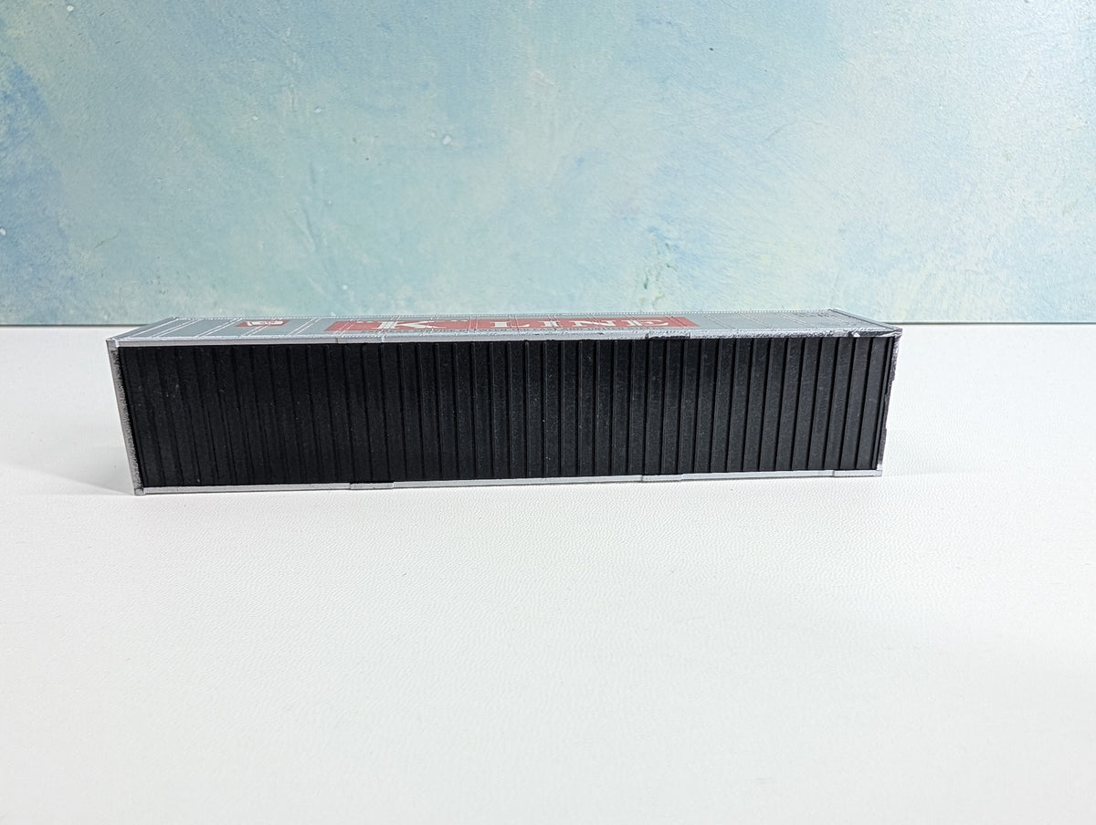 USED HO Scale 40' Ribbed Side Container K Line KKLU #314184