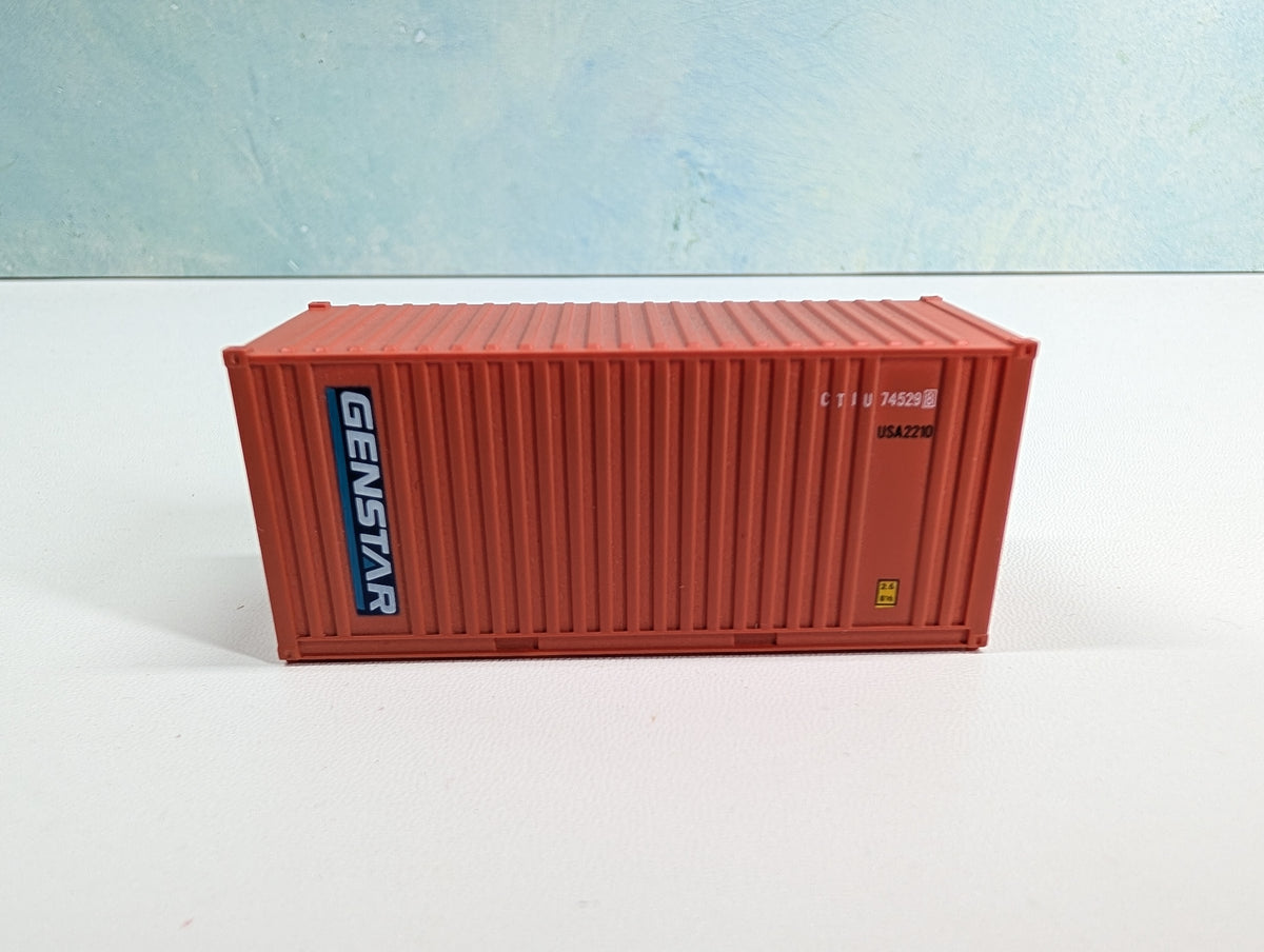 USED Walthers HO Scale 20' Container Genstar CTIU #745298