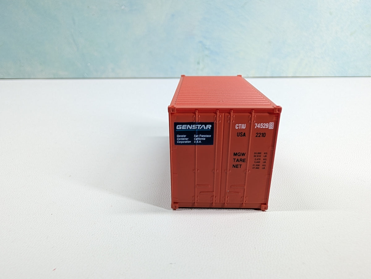 USED Walthers HO Scale 20' Container Genstar CTIU #745298