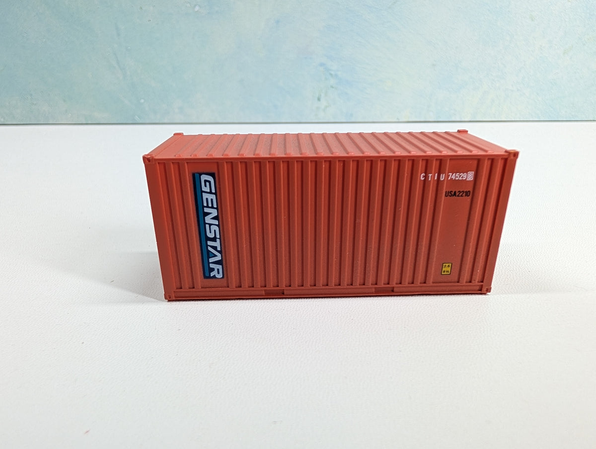 USED Walthers HO Scale 20' Container Genstar CTIU #745298