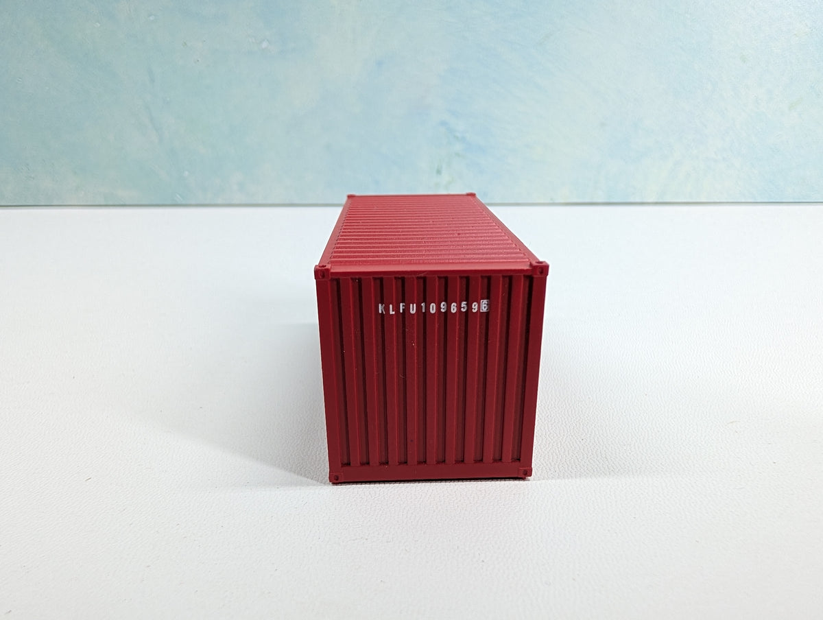 USED Walthers HO Scale 20' Container K Line KLFU #1096596
