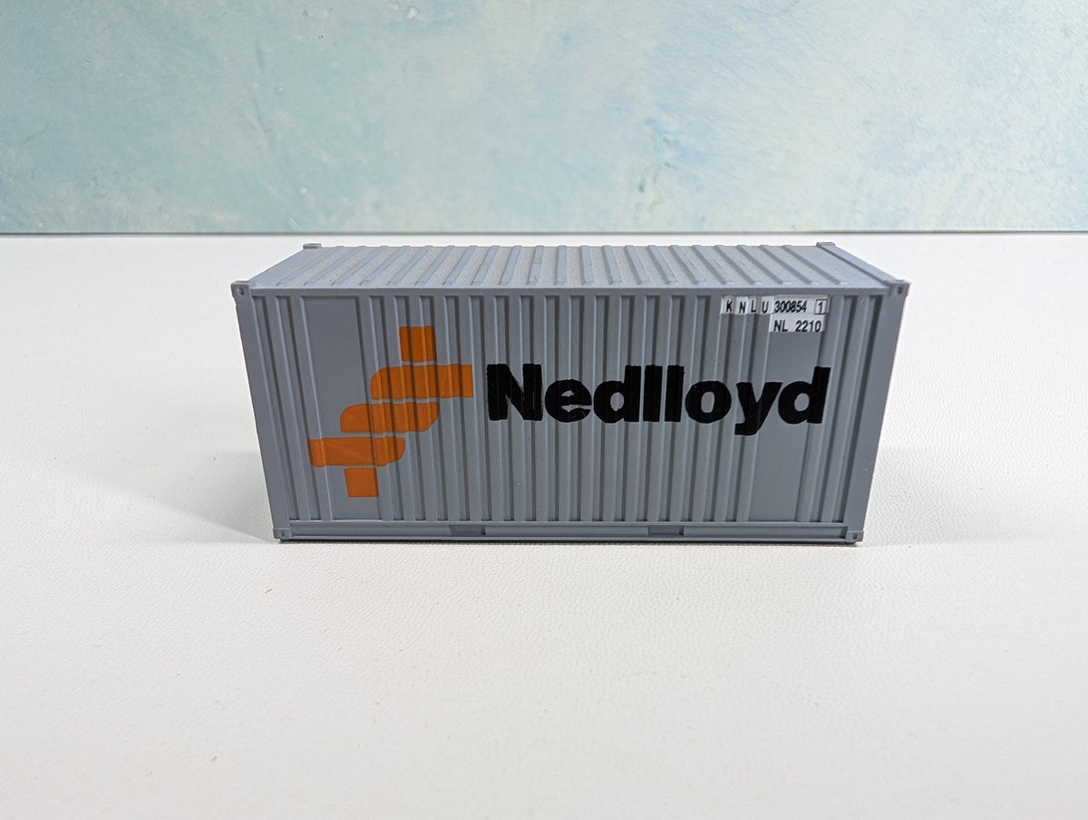 USED Walthers HO Scale 20' Container Nedlloyd KNLU #3008541
