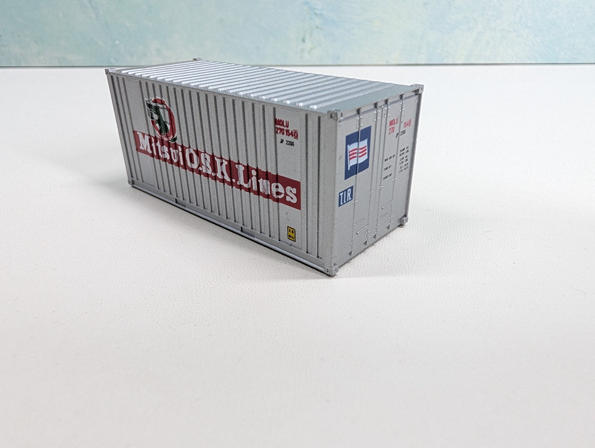 USED Walthers HO Scale 20' Container Mitsui O.S.K. Lines MOLU #2701540