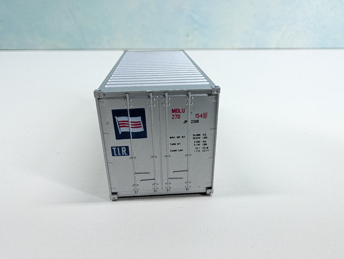 USED Walthers HO Scale 20' Container Mitsui O.S.K. Lines MOLU #2701540