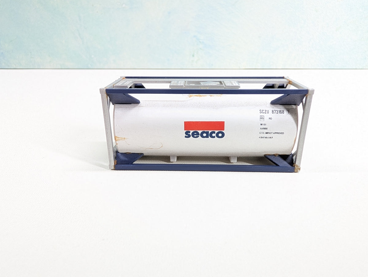 USED Walthers HO Scale 20' Tank Container Seaco SCZU #8731681