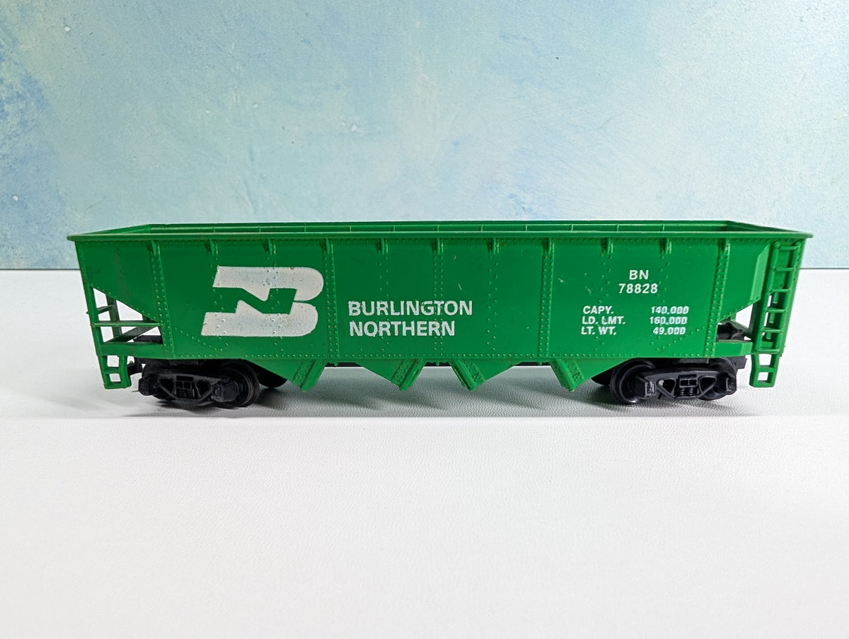 USED Tyco HO Scale Quad Hopper Burlington Northern BN #78826