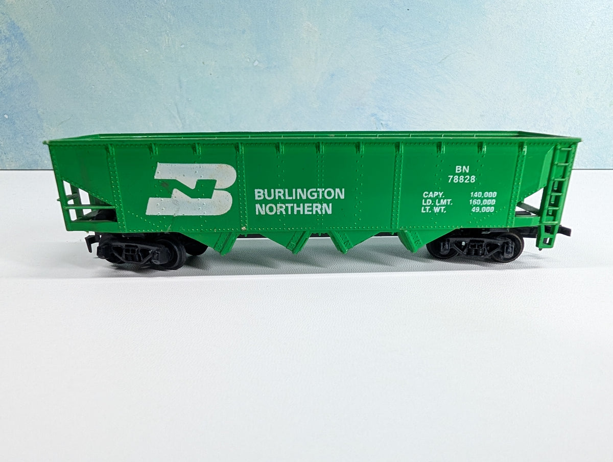 USED Tyco HO Scale Quad Hopper Burlington Northern BN #78826