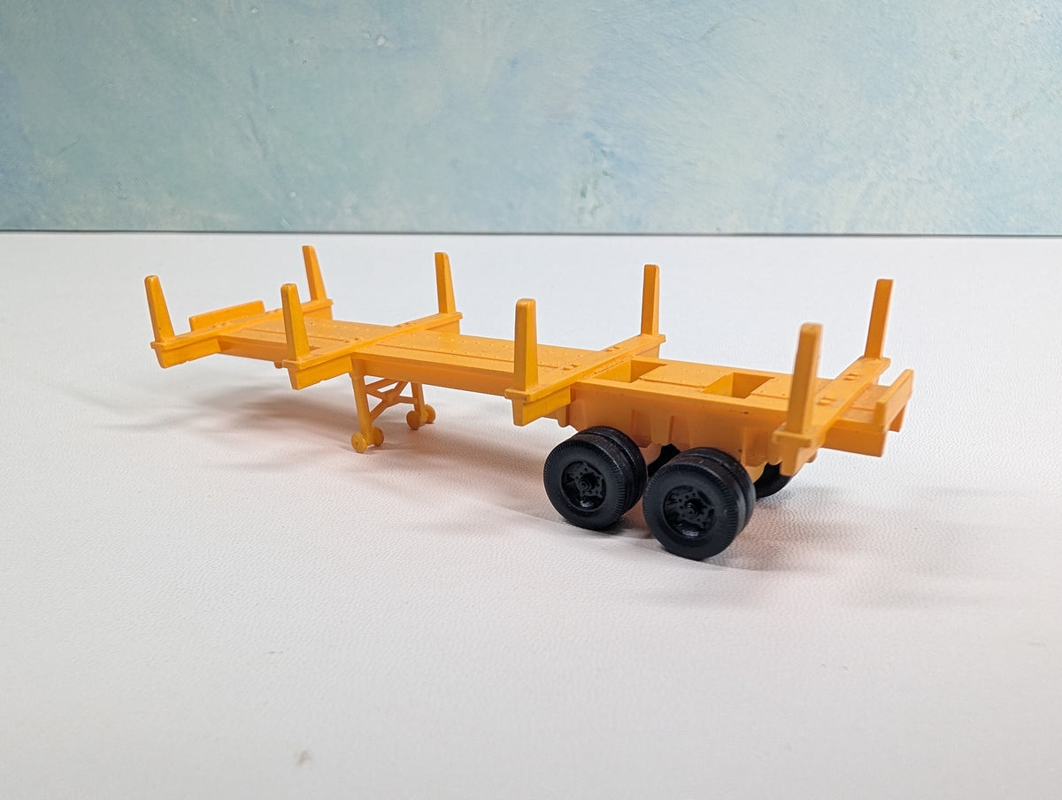 USED Cox HO Scale Stake Trailer