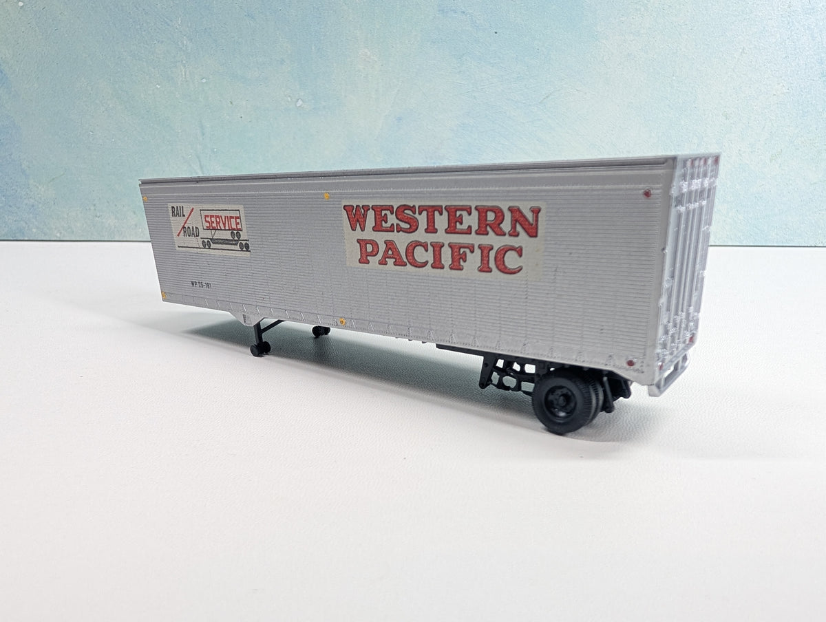 USED Athearn HO Scale 40' Trailer Western Pacific WP #25-181