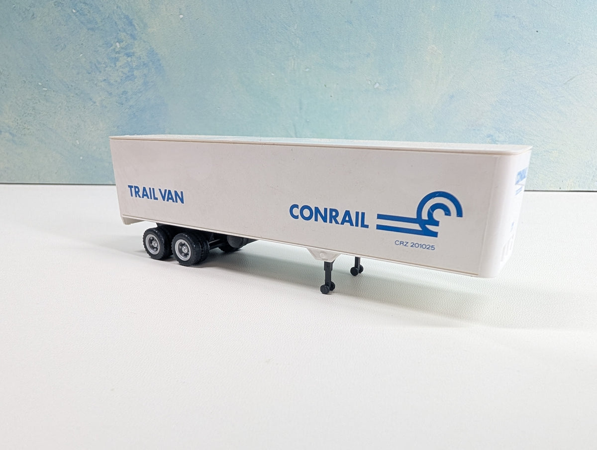 USED HO Scale 40' Trailer Conrail CRZ #201025 Trail Van