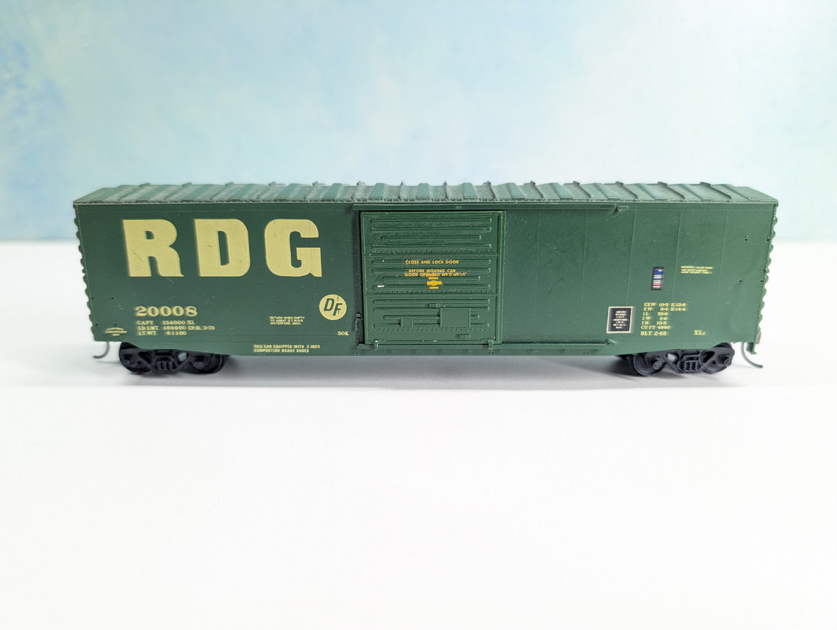 USED HO Scale 50' Box Car Reading RDG #20008