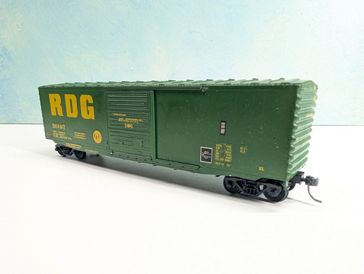 USED HO Scale 50' Box Car Reading RDG #20197