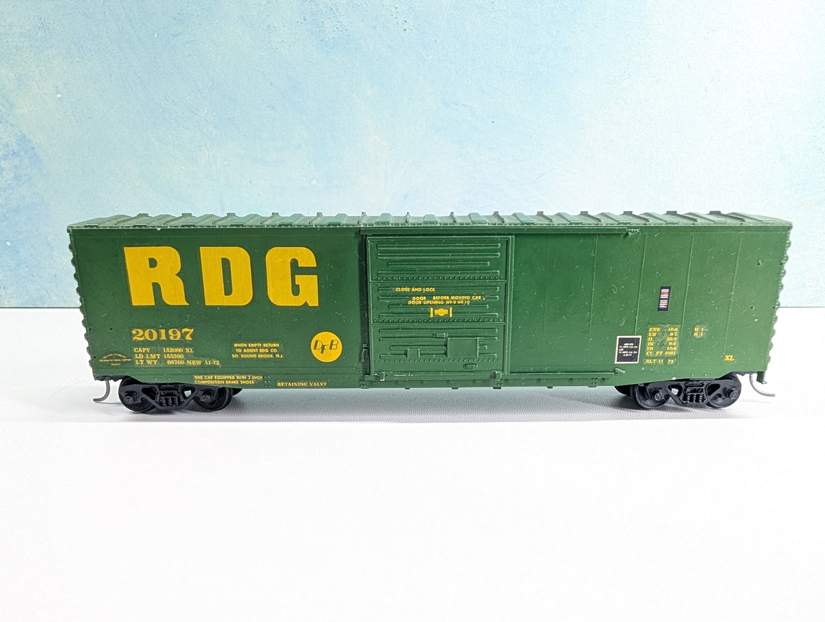 USED HO Scale 50' Box Car Reading RDG #20197