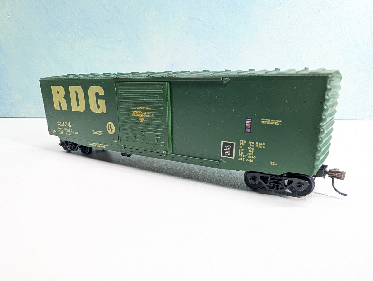 USED HO Scale 50' Box Car Reading RDG #21354