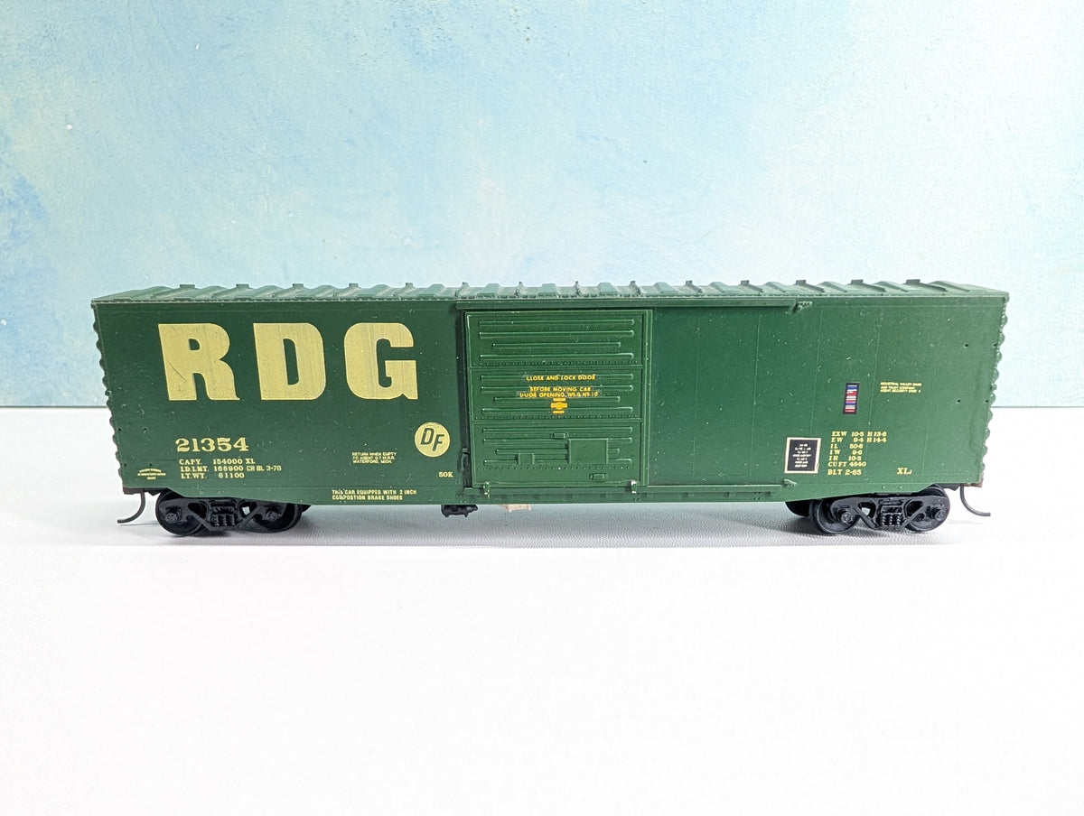 USED HO Scale 50' Box Car Reading RDG #21354