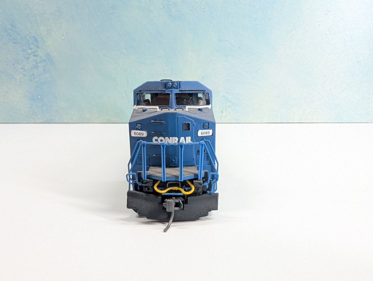 USED Bachmann 86010 HO Scale Spectrum GE Dash 8-40C Diesel Locomotive Wide Cab Conrail #6089 Tested! DC