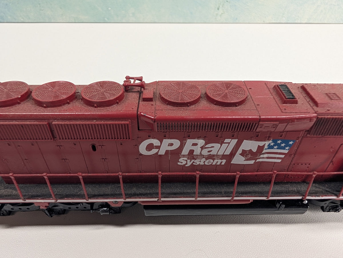 USED Athearn HO Scale SD40-2 Diesel Locomotive CP Rail #6034 Non-Powered