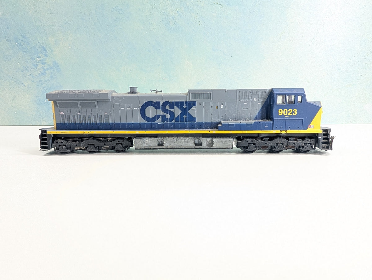 USED Athearn 4969 HO Scale C44-9W Diesel Locomotive CSX #9023 Non-Powered
