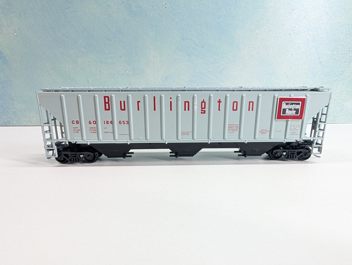 USED Athearn HO Scale Covered Hopper Burlington CB&Q #184653