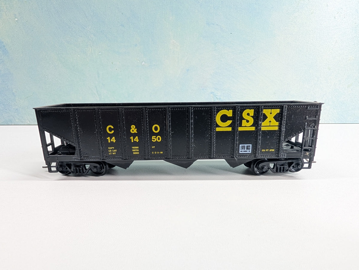 USED Roundhouse HO Scale Triple Hopper CSX C&O #141450