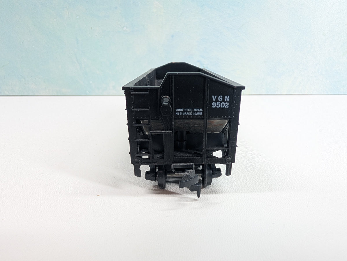 USED Athearn HO Scale 2 Bay Hopper Virginian VGN #9502