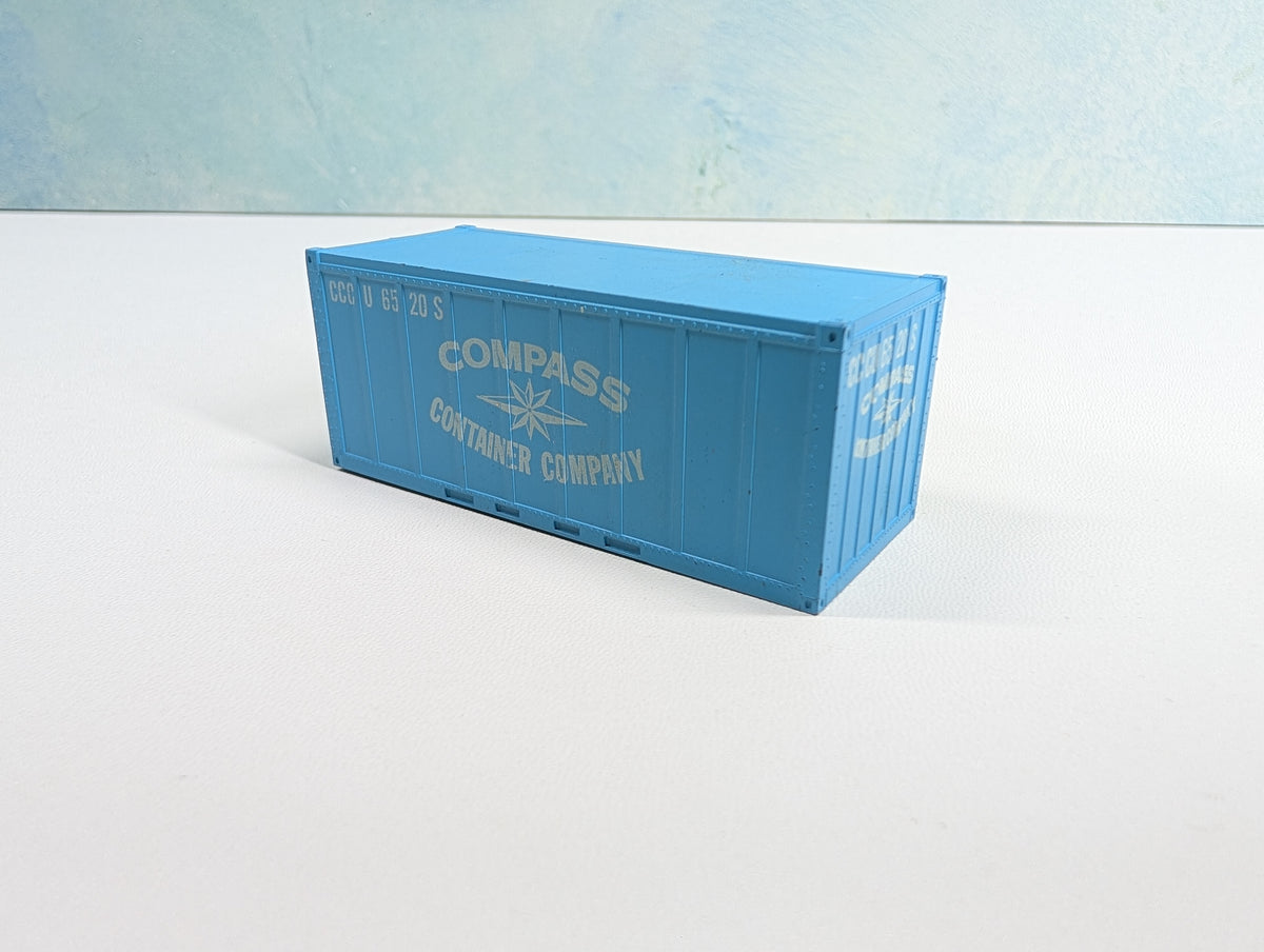 USED HO Scale 20' Container Compass Container CCCU #6520S