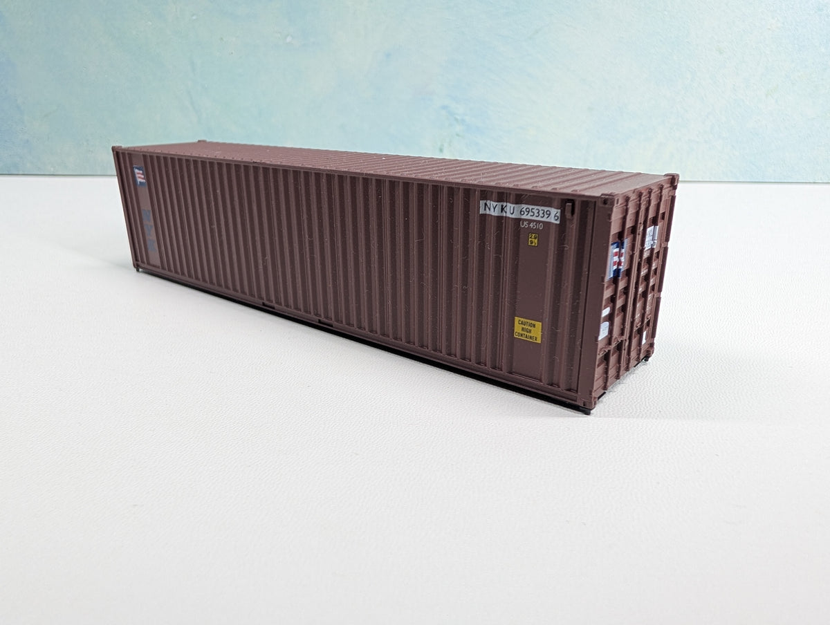 USED HO Scale 40' Container NYK Line NYKU #6953396