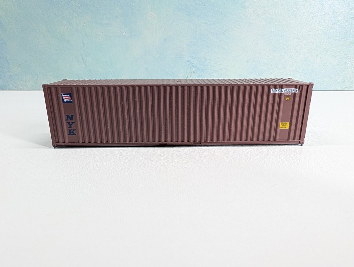 USED HO Scale 40' Container NYK Line NYKU #6953396