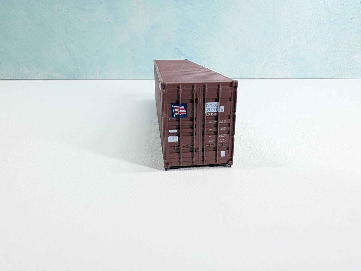 USED HO Scale 40' Container NYK Line NYKU #6953396