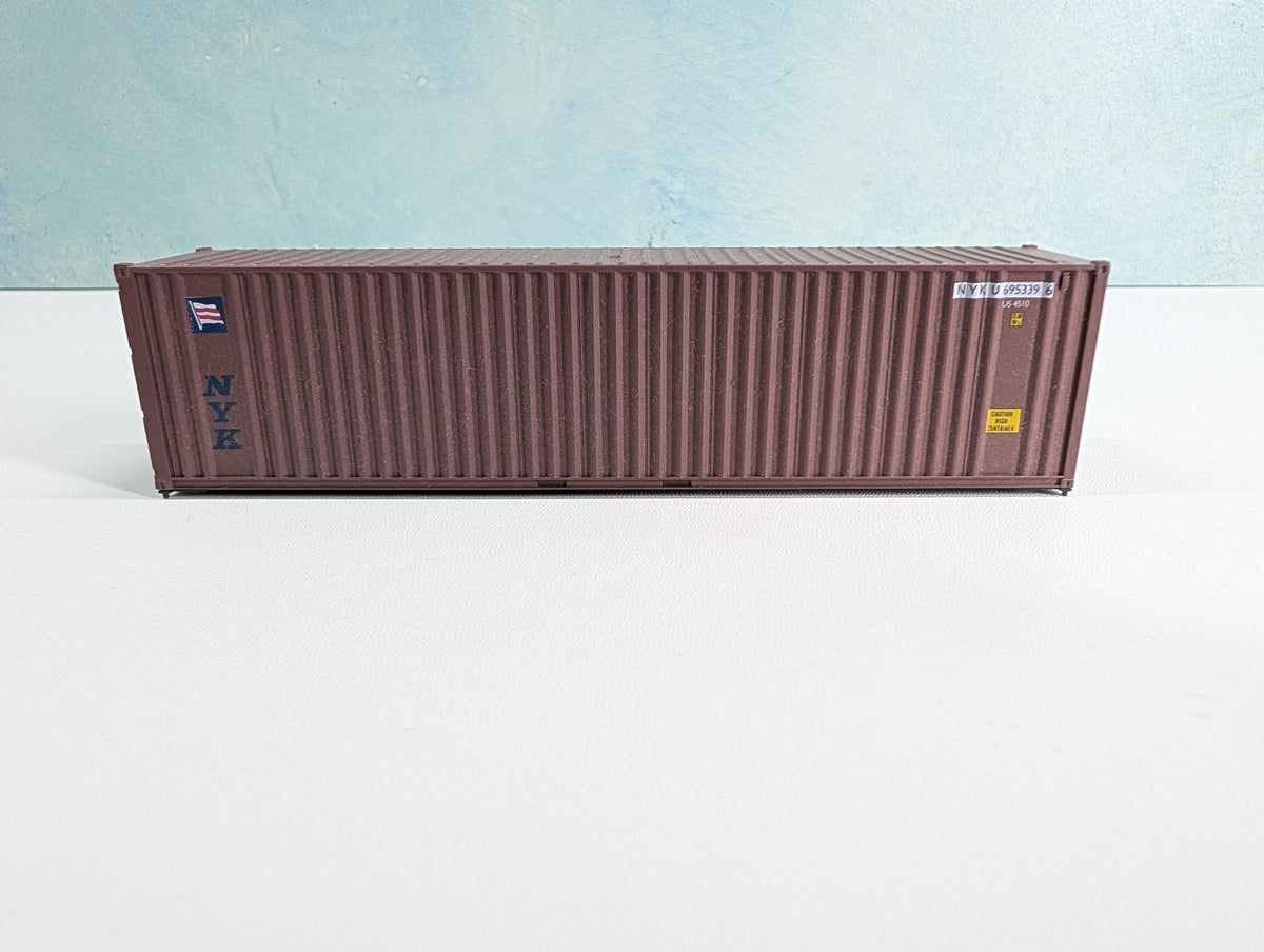 USED HO Scale 40' Container NYK Line NYKU #6953396