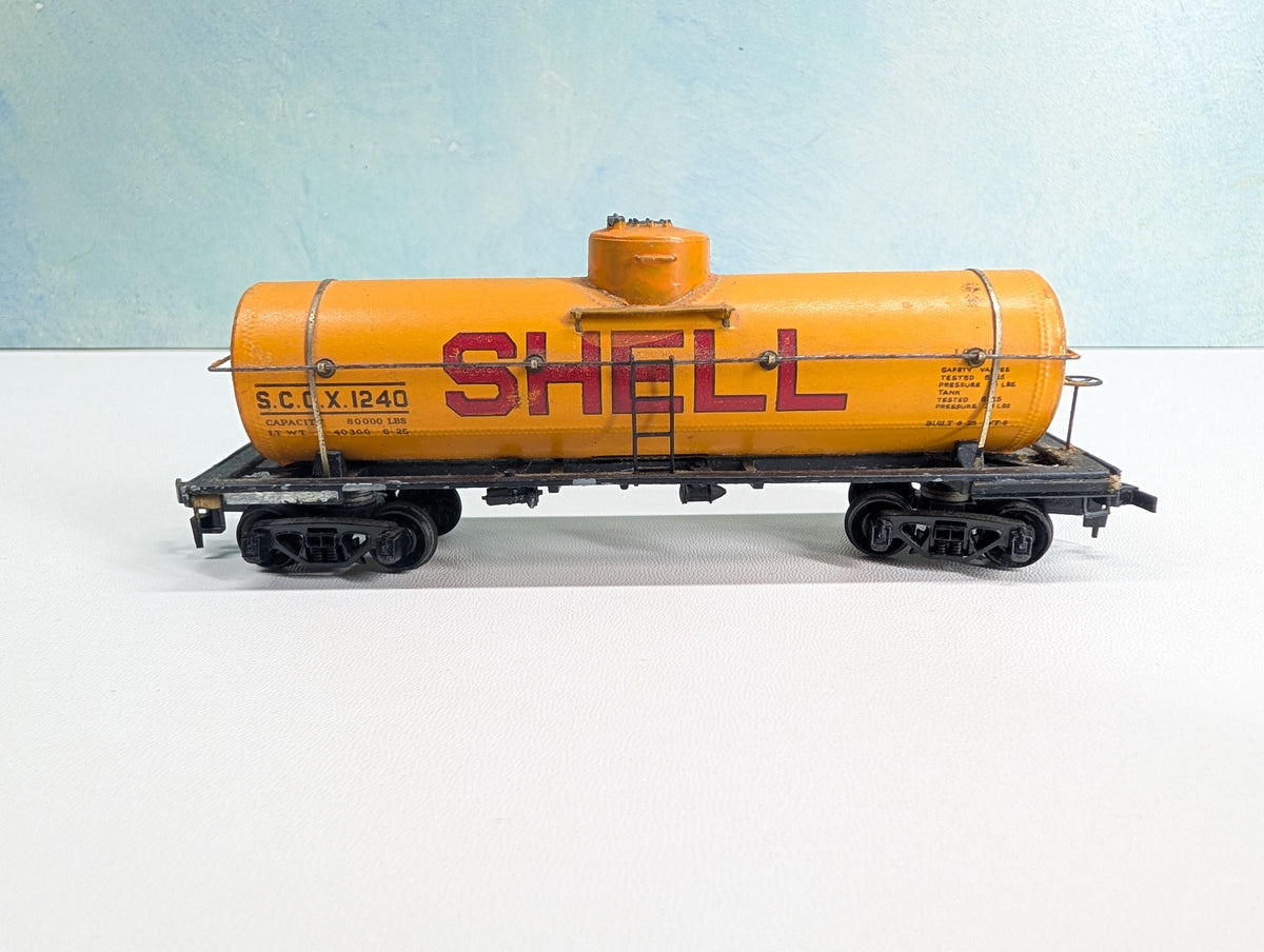 USED Mantua HO Scale Single Dome Tank Car Vintage Shell SCCX #1240