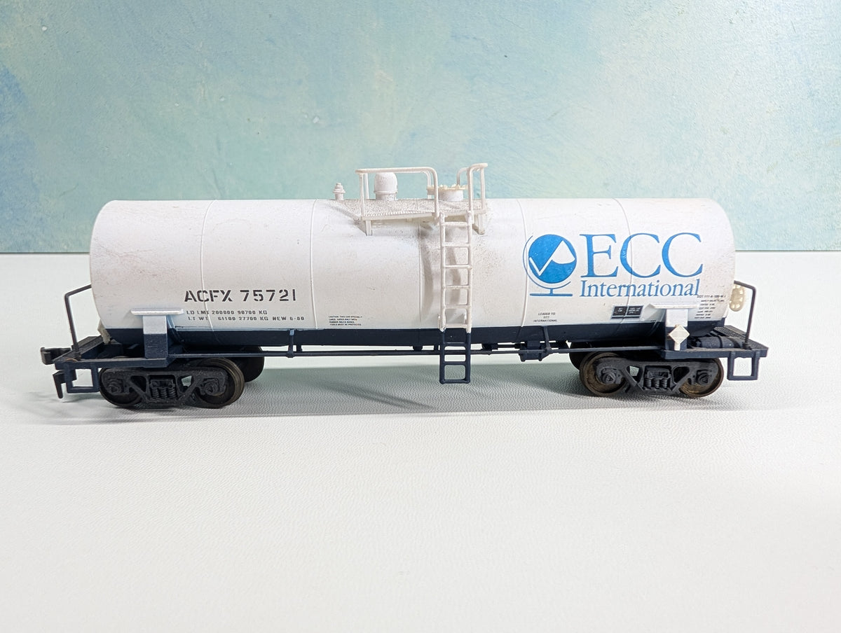 USED Atlas HO Scale Tank Car ECC International ACFX #75721