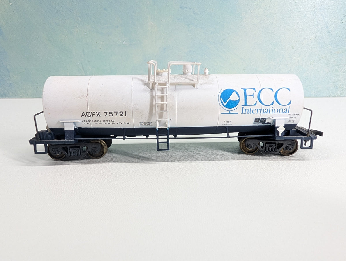 USED Atlas HO Scale Tank Car ECC International ACFX #75721