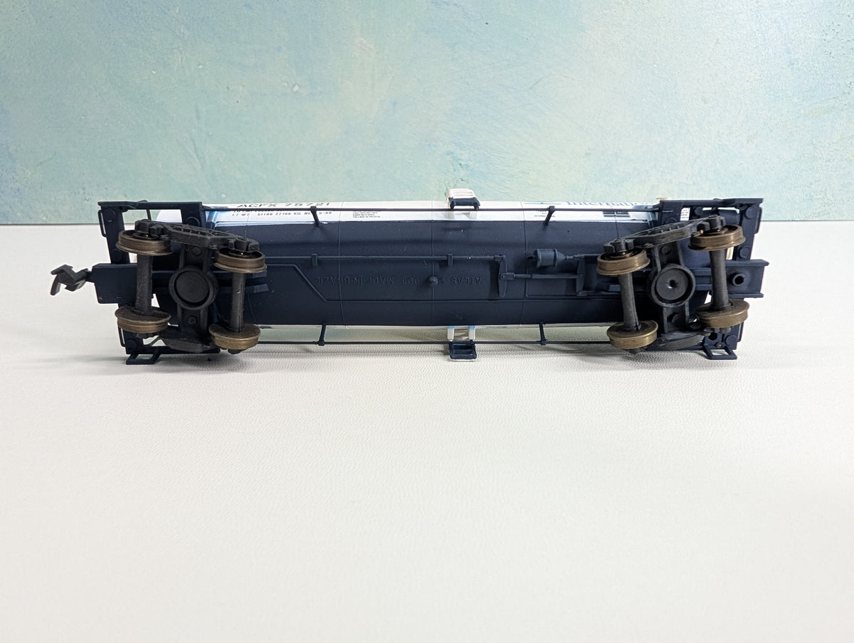 USED Atlas HO Scale Tank Car ECC International ACFX #75721