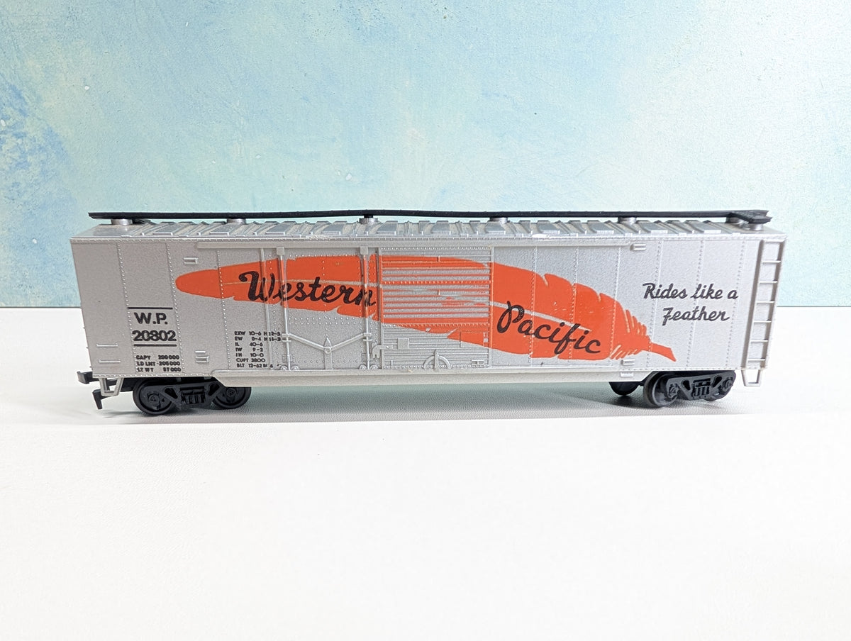 USED HO Scale 50' Box Car Western Pacific WP #20802