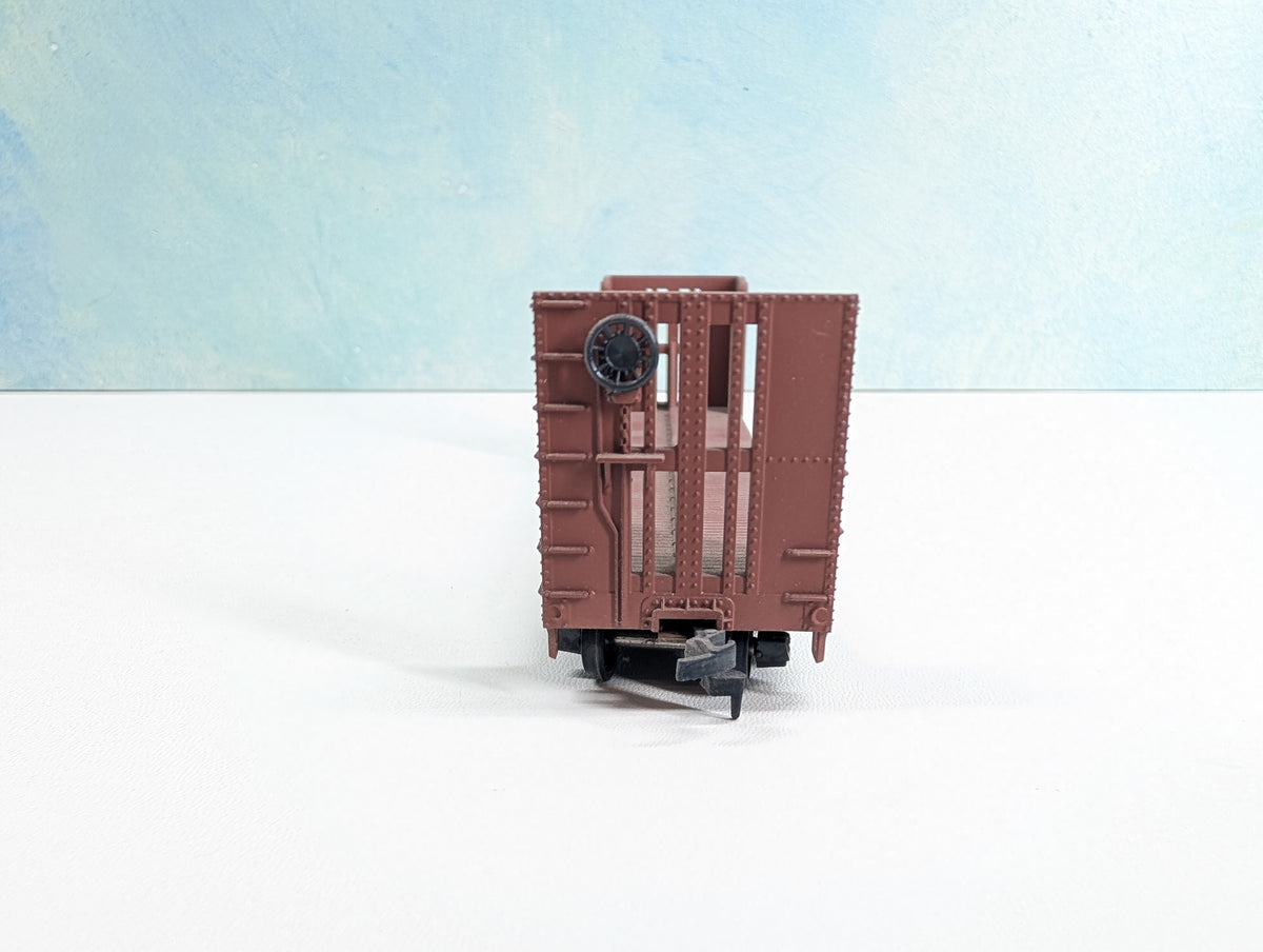 USED Athearn HO Scale Bulkhead Flat Car Louisville & Nashville L&N #23054