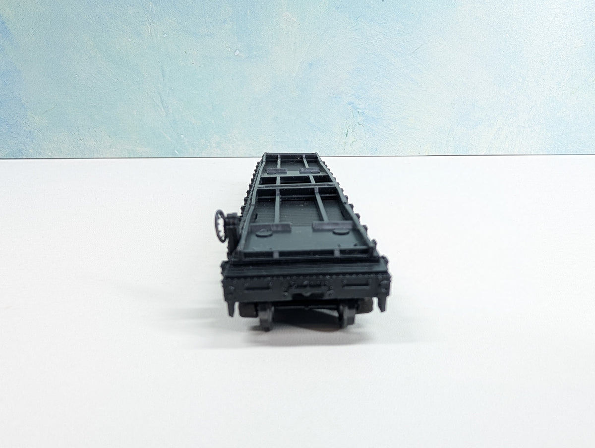 USED Athearn HO Scale 50' Piggy Back Trailer Flat Car Reading RDG #40125 Metal Wheels