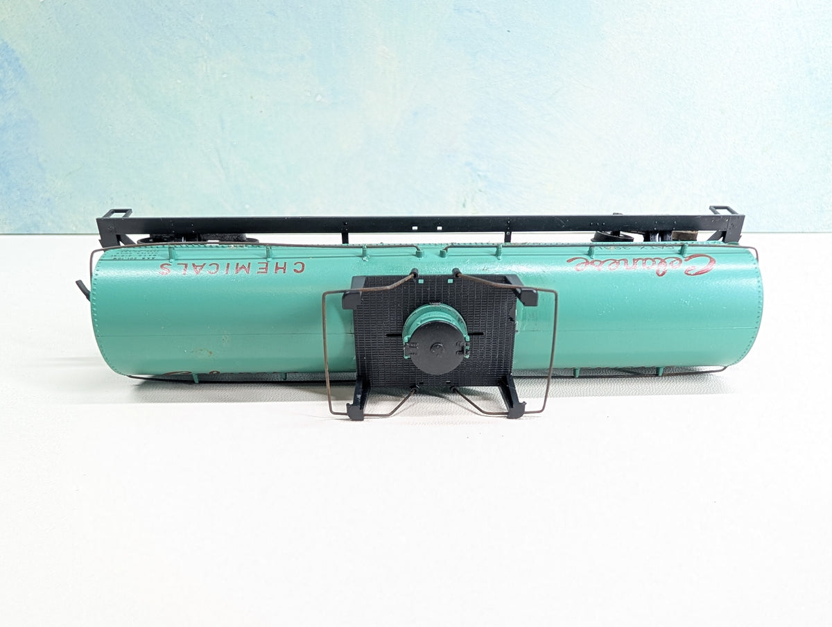USED Athearn HO Scale Chemical Tank Car Celanese GATX #39617 Metal Wheels