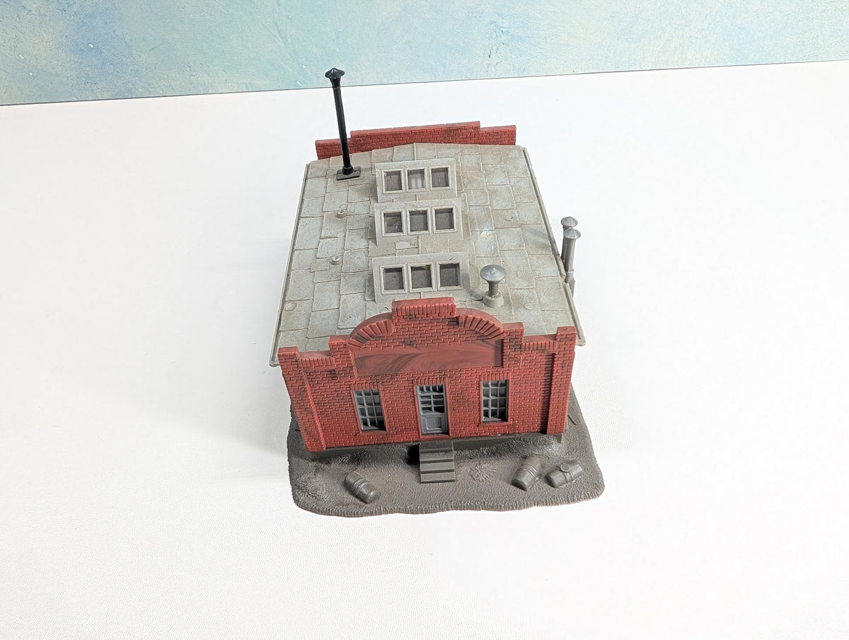 USED Pola HO Scale Brick Warehouse