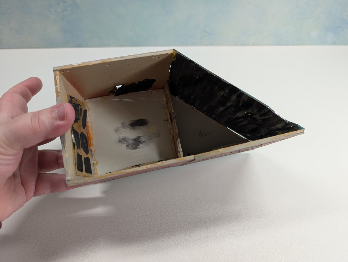 USED HO Scale Custom Brick Building
