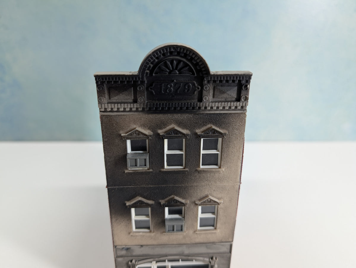 USED HO Scale Burned Down Structure, Storefront