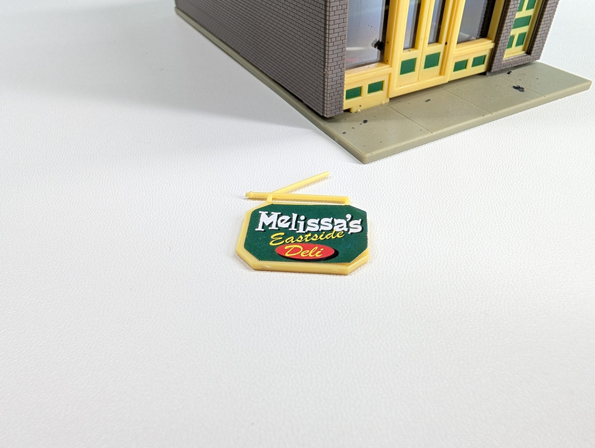 USED HO Scale Melissa's Eastside Deli