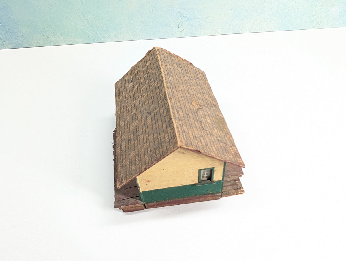 USED HO Scale Abandoned Old Time Warehouse (Scatch Built)