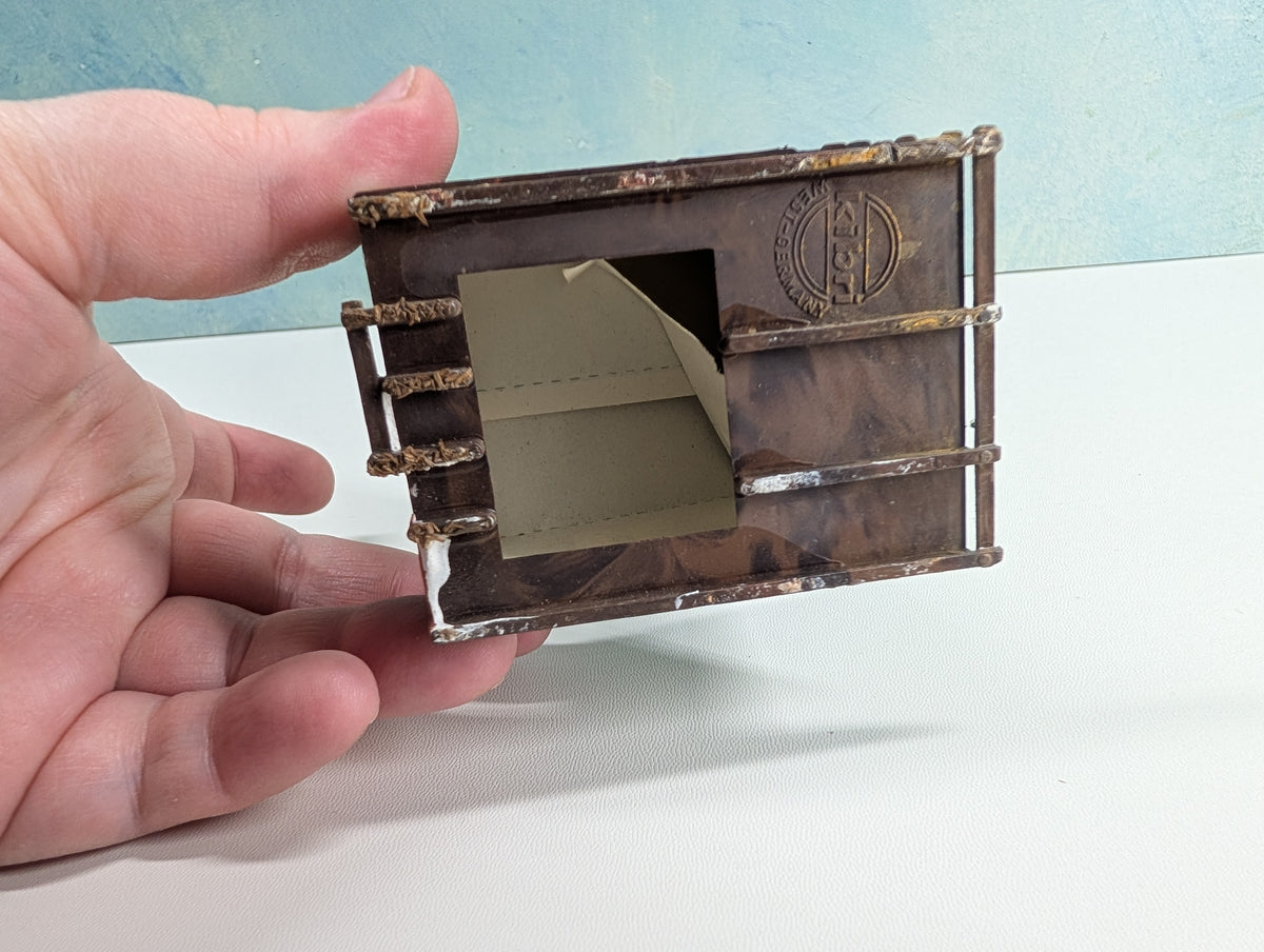 USED Kibri HO Scale Small Green Old Time Storefront