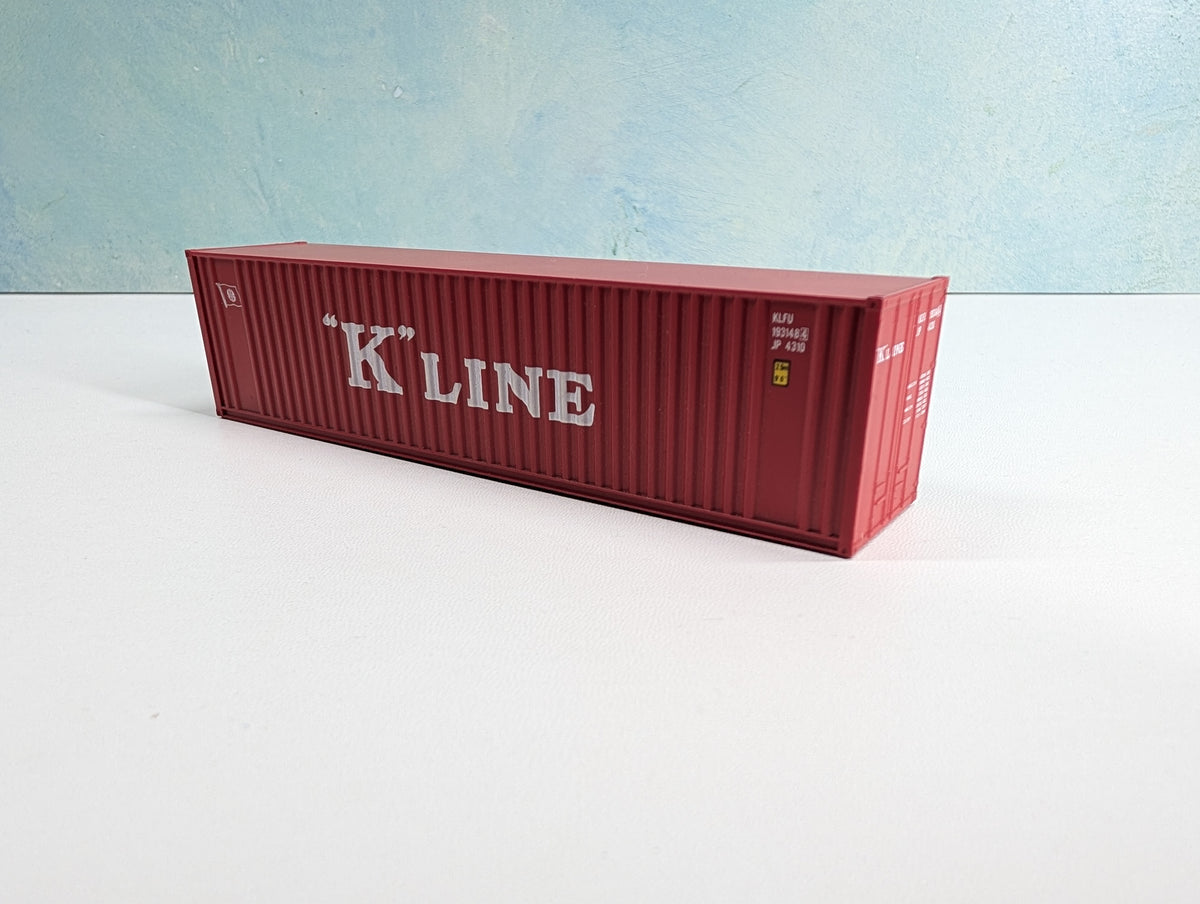 USED HO Scale 40' Container K-Line KLFU #193148