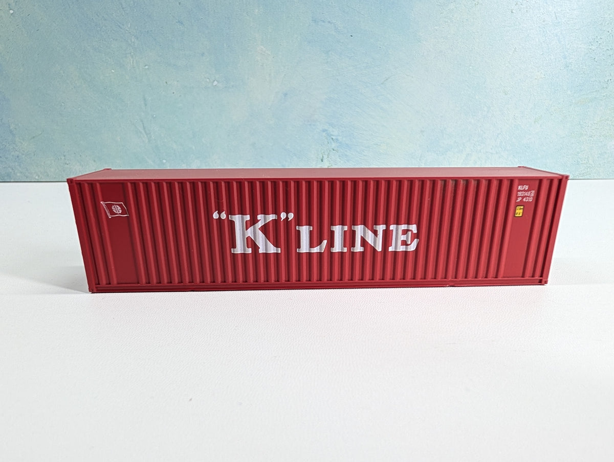 USED HO Scale 40' Container K-Line KLFU #193148