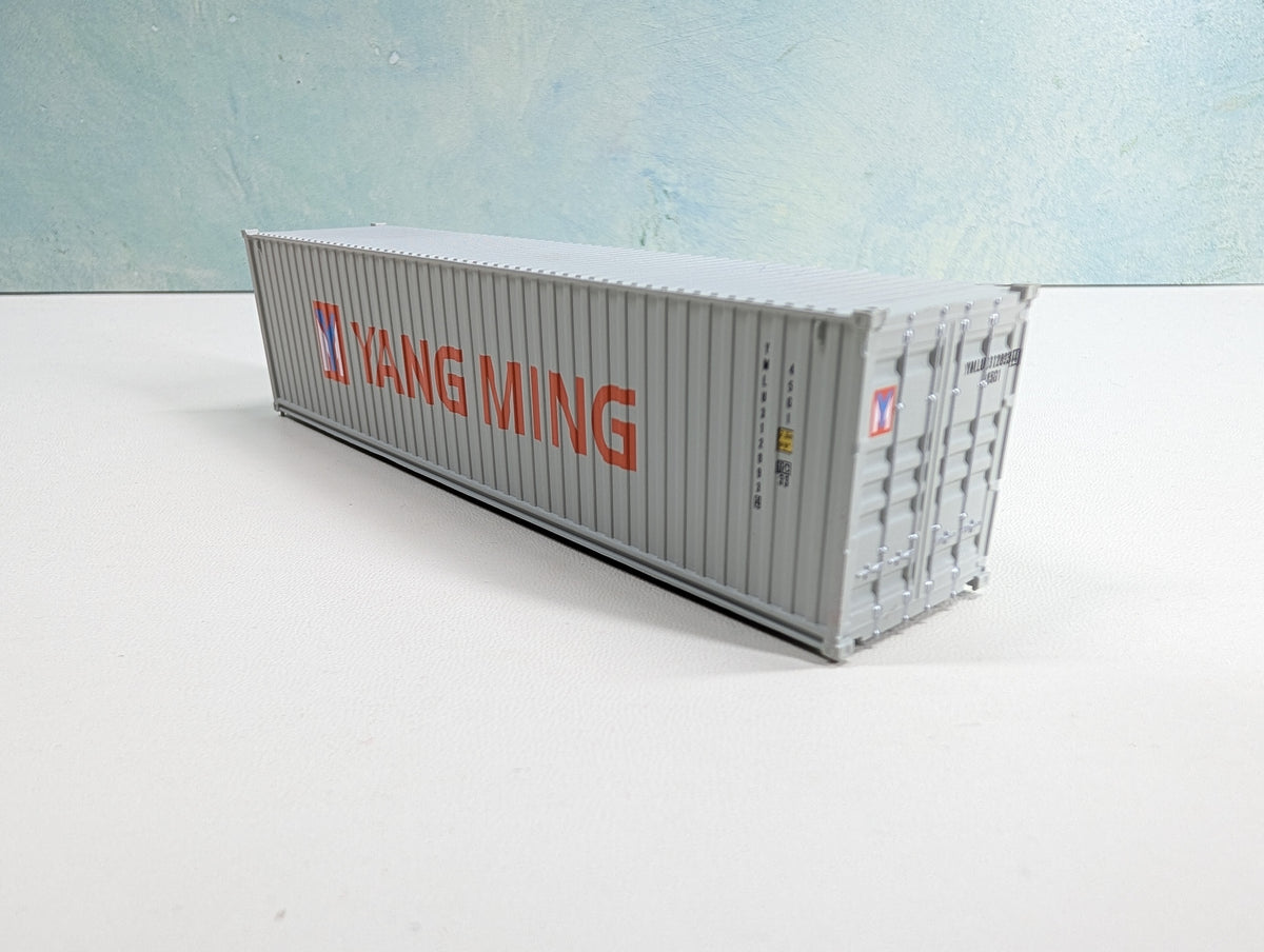 USED HO Scale 40' Container Yang Ming YMLU #312093
